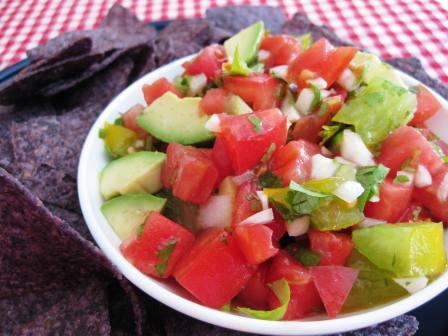 Pico de Gallo: Fresh Salsa with Avocado