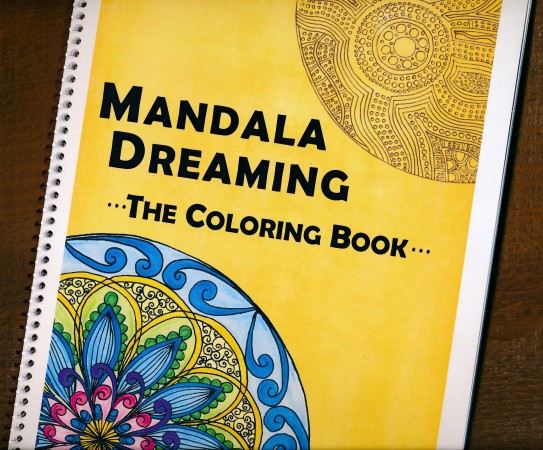 Mandala Dreaming, The Coloring Book, (c) The Herbangardener