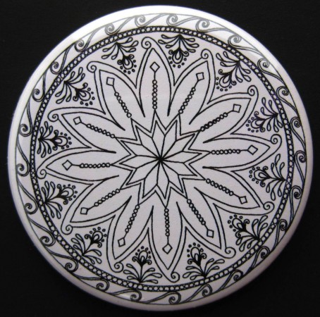 Mandala Magnet, (c) The Herbangardener